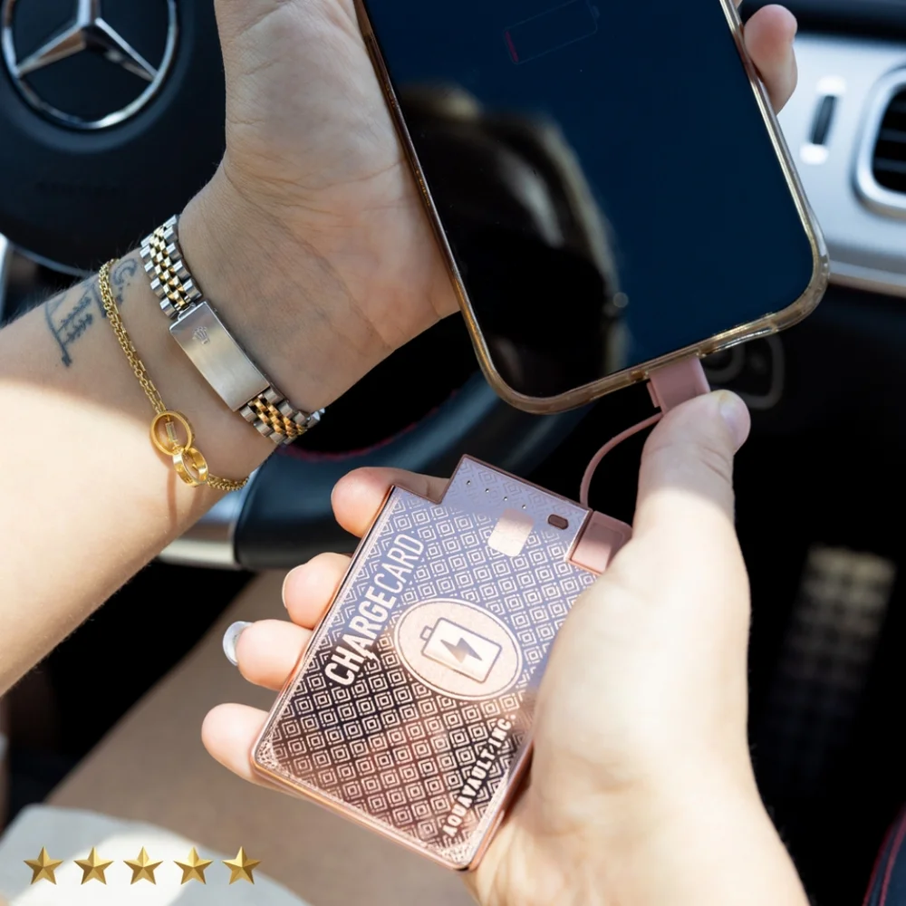 The World's Thinnest Portable Charger - The ChargeCard